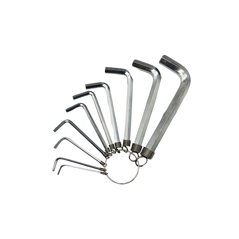 آچار آلن یونیورسال مدل YP-10PCS مجموعه 10 عددی  