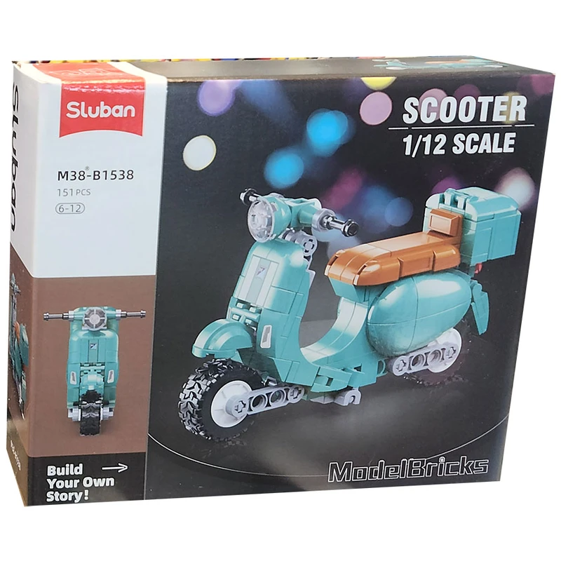 ساختنی 151 تکه اسلوبان مدل Scooter کد 1538
