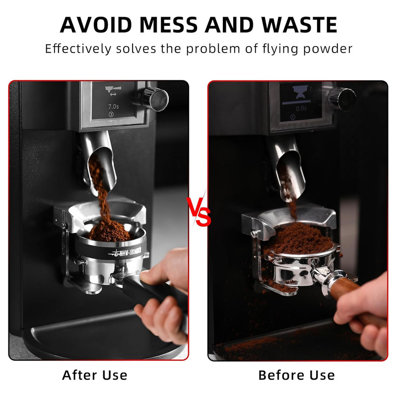 فانل اسپرسوساز ام اچ دبلیو تری بمبر مدل YU Series Magnetic Dosing Ring