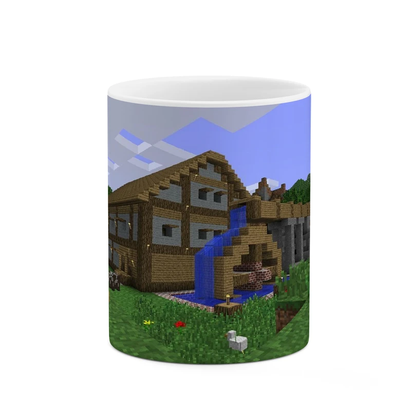 ماگ کاکتی طرح ماینکرافت minecraft مدل mgh41553