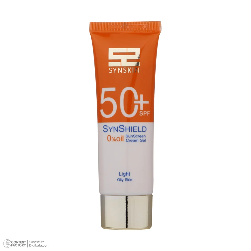 عکس شماره 8 : کرم ضد آفتاب رنگی ساین اسکین، spf 50، مدل syn shield،-مناسب پوست-های آکنه-دار و چرب با حجم 50 میلی-لیتر، ضد آب، مرطوب-کننده، محافظت-کننده در برابر اشعه-های uva و uvb، ضد لک و پیری، ویتامین-های c و e، با ماندگاری 2 ساعته