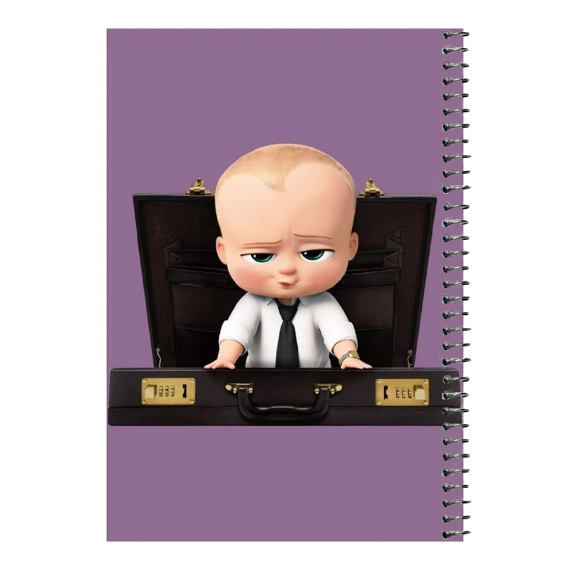 دفتر مشق 80 برگ اس جی مدل بچه رئیس    