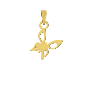 آویز گردنبند هایکا مدل پروانه کد a.h 33