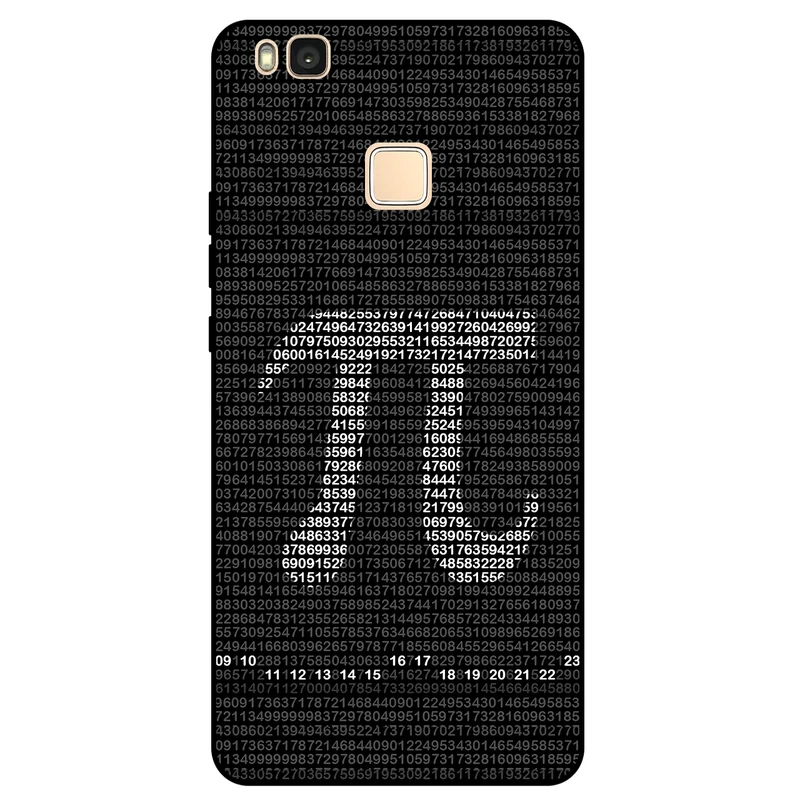 کاور مگافون طرح عدد پی مدل 7240 مناسب برای گوشی موبایل هوآوی P9 Lite