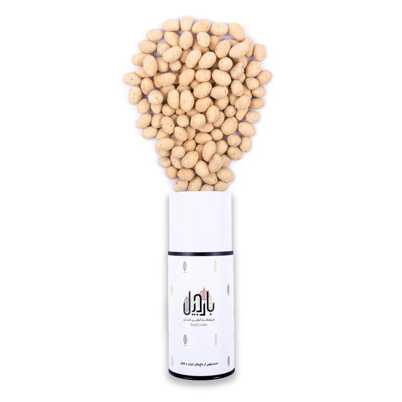 مغز بادام زمینی روکش‌دار دودی بارجیل - 500 گرم