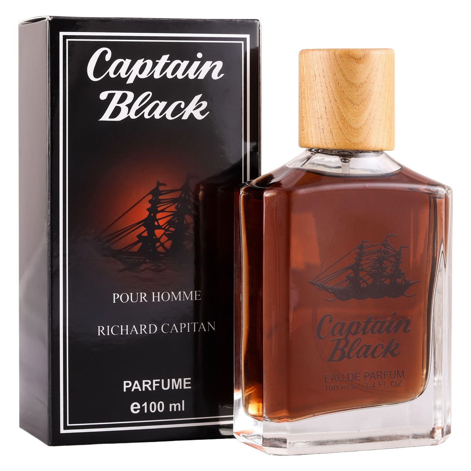 پرفیوم مردانه فراگرنس پرشیا 116 مدل کاپیتان بلک حجم 100 میلیلیتر - - 1