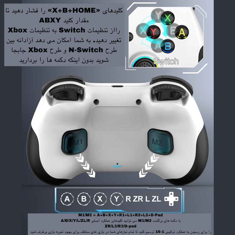 دسته بازی مدل Z01