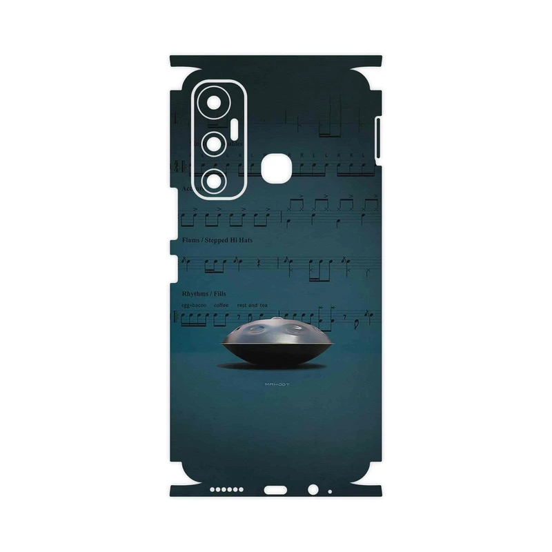 برچسب پوششی ماهوت مدل Hang_Instrument-FullSkin مناسب برای گوشی موبایل اینفینیکس Hot 11