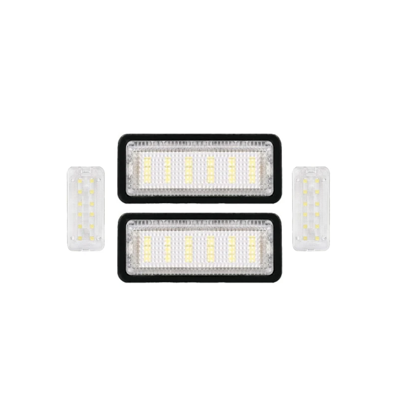 چراغ سقف و صندوق خودرو کم لایت مدل T2107 مناسب برای سمند مجموعه 4 عددی