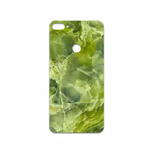 MAHOOT Green Crystal Marble Cover Sticker for HTC Desire 12 Plus