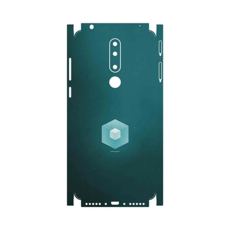 برچسب پوششی ماهوت مدل Minimal Cube icon-FullSkin مناسب برای گوشی موبایل نوکیا 3.1 Plus