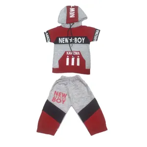 ست تی شرت و شلوارک پسرانه مدل نیو