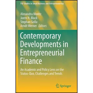 کتاب Contemporary Developments in Entrepreneurial Finance اثر جمعي از نويسندگان انتشارات بله