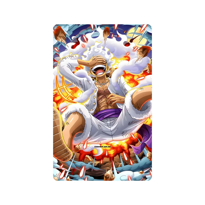 استیکر کارت مدل انیمه طرح وان پیس مانکی دی لوفی one piece Monkey D Luffy کد 6392