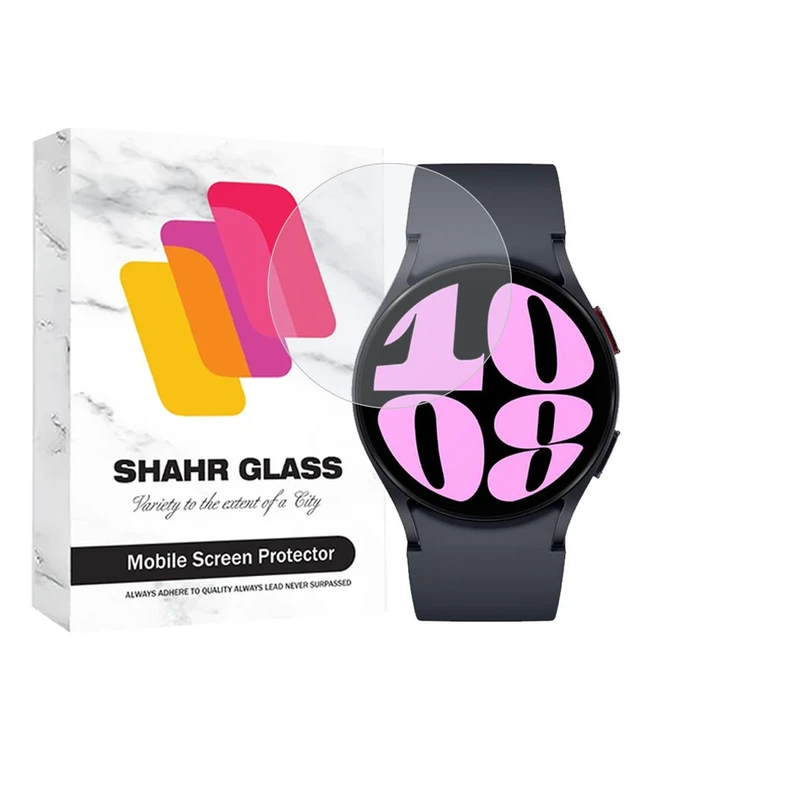 محافظ صفحه نمایش شهر گلس مدل SMPWATCHS مناسب برای ساعت هوشمند سامسونگ Galaxy Watch 6 44 mm