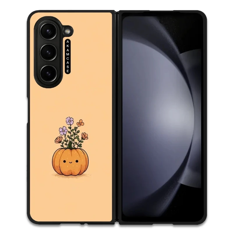  کاور آکام مدل AMC-WSGZFOLD5-PUMPKIN-19 مناسب برای گوشی موبایل سامسونگ Galaxy Z Fold 5