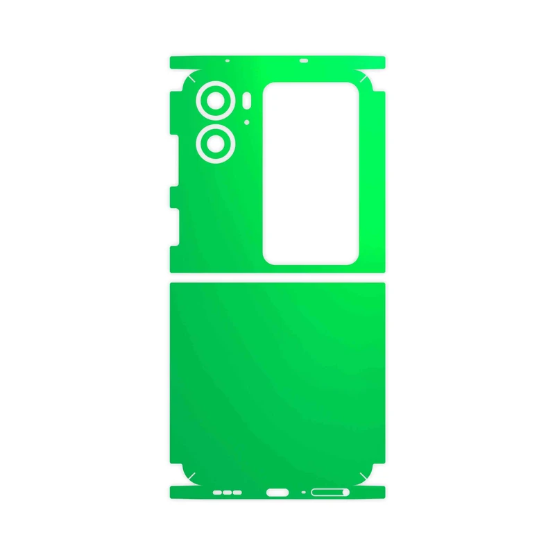 برچسب پوششی ماهوت مدل Matte-Green-FullSkin مناسب برای گوشی موبایل اپو Find N2 Flip