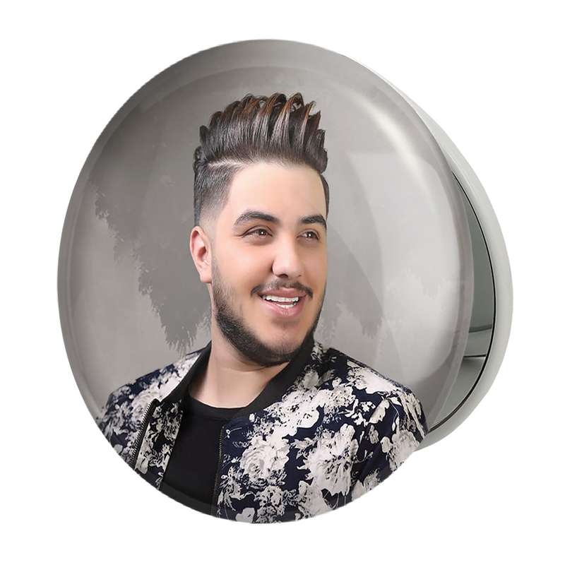 آینه جیبی خندالو طرح آرون افشار مدل تاشو کد 4020