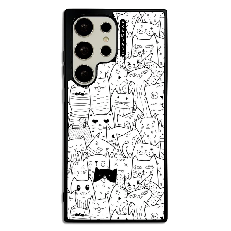 کاور آکام مدل AMC-WSGS23U-CATS-19 مناسب برای گوشی موبایل سامسونگ Galaxy S23 Ultra