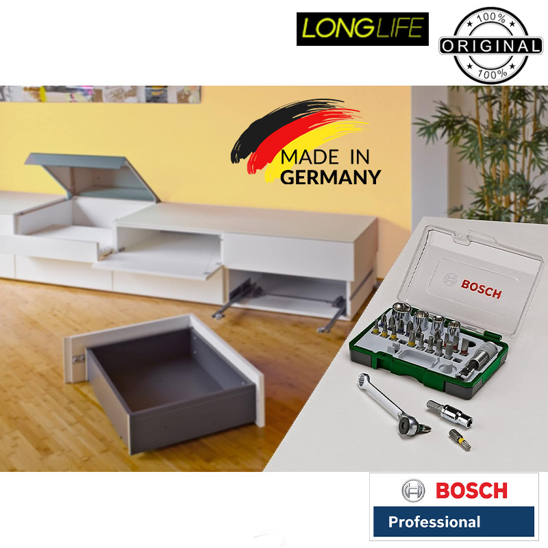 سری پیچ گوشتی شارژی بوش مدل فوق حرفه ای BO-Extra28 مجموعه 28 عددی