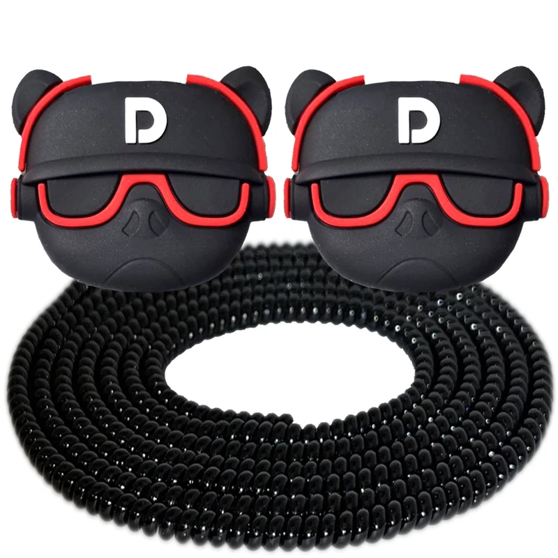 محافظ کابل شارژر و هندزفری رینیکا مدل Dog AAA 03 مجموعه 3 عددی