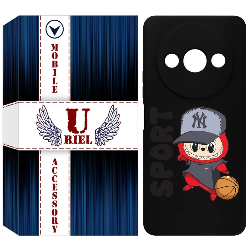 کاور یوریل قاب مدل KSH کد 148 طرح عروسک لبوبو مناسب برای گوشی موبایل شیائومی Redmi A3 / A3x