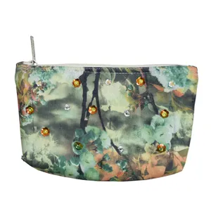 کیف لوازم آرایش زنانه مدل گل کد 15