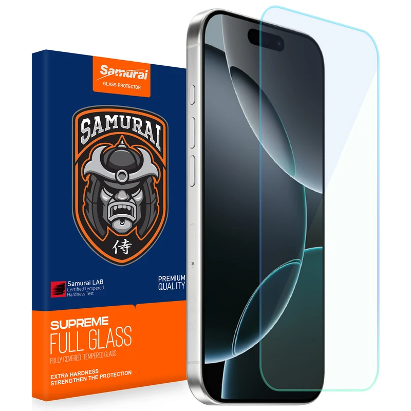 محافظ صفحه نمایش سامورایی مدل Invisiglass مناسب برای گوشی موبایل اپل iPhone 16 Pro