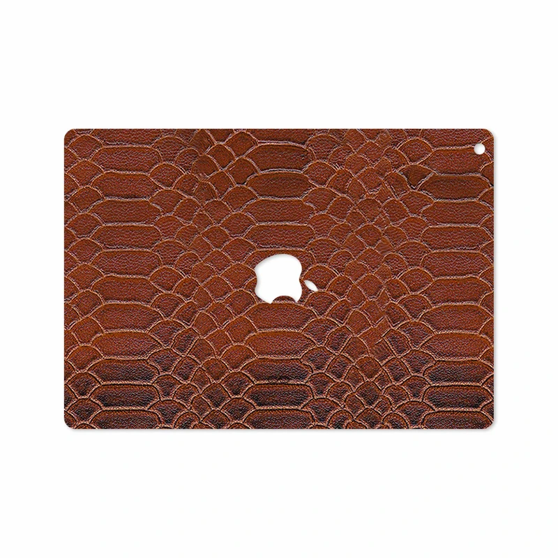 برچسب پوششی ماهوت مدل Brown-Snake-Leather مناسب برای تبلت اپل iPad 9.7 (GEN 5) 2017 A1823