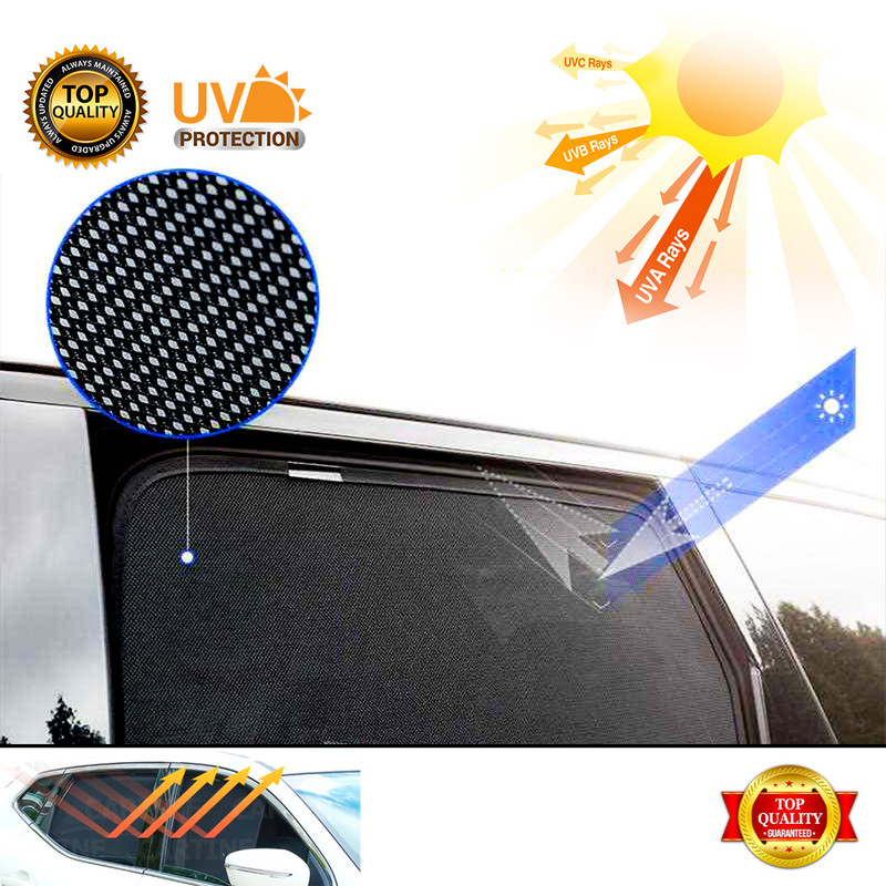 آفتاب گیر خودرو مدل UV RESISTANT مناسب برای پژو 405 SLX مجموعه 5 عددی