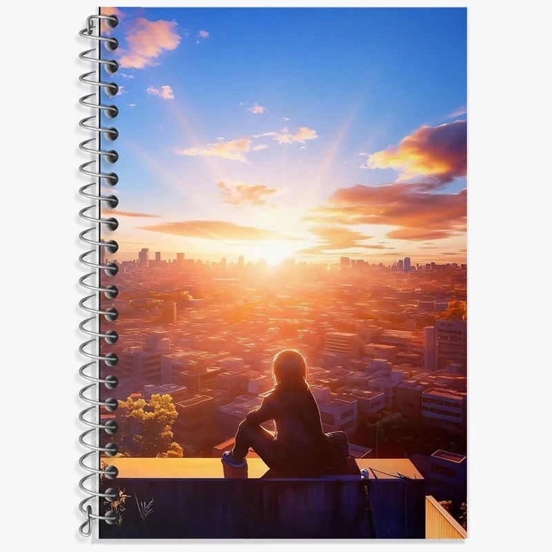 دفتر لغت 50 برگ خندالو طرح انیمه کد F2497