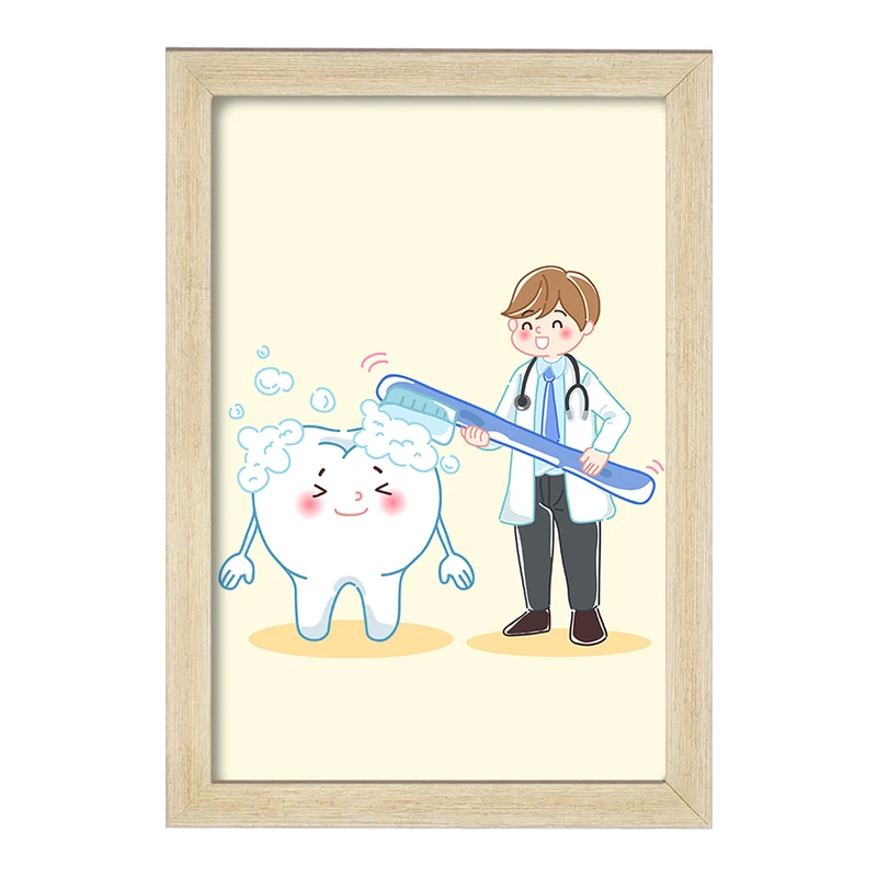 تابلو خندالو مدل دندان و دندان پزشکی کودکانه کد 36711