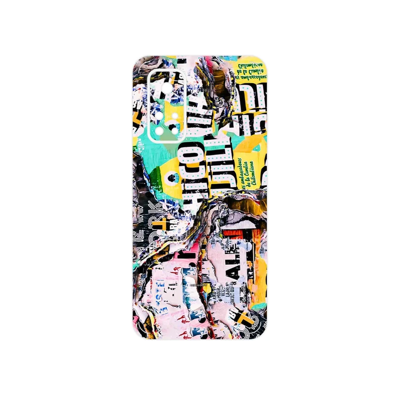 برچسب پوششی ماهوت مدل Collage of Teared Paper مناسب برای گوشی موبایل شیائومی Mi 10T Pro 5G
