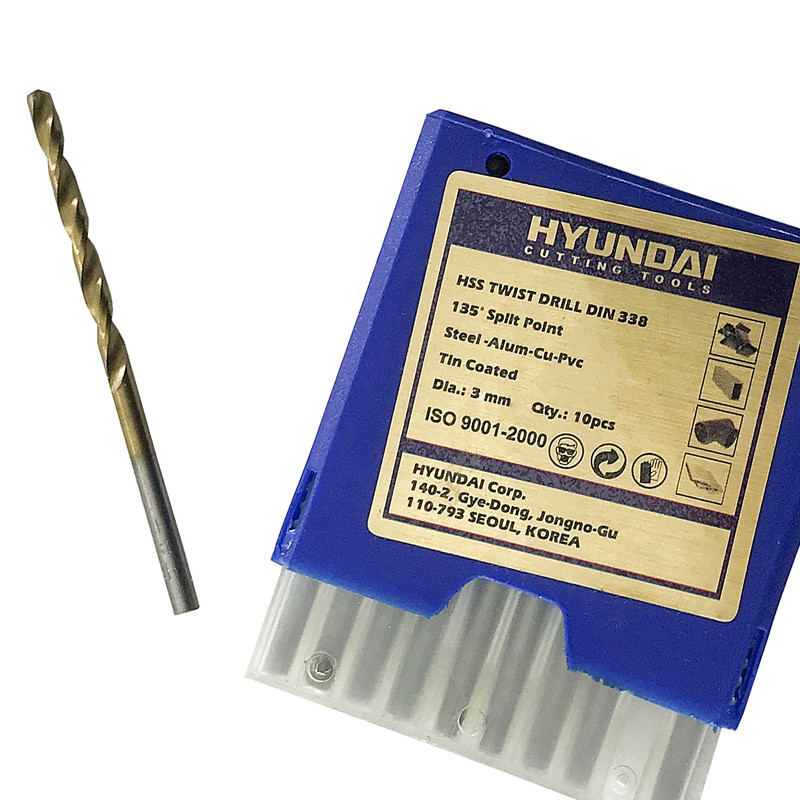 مته هیوندای مدل M3.0 سایز 3 میلیمتر