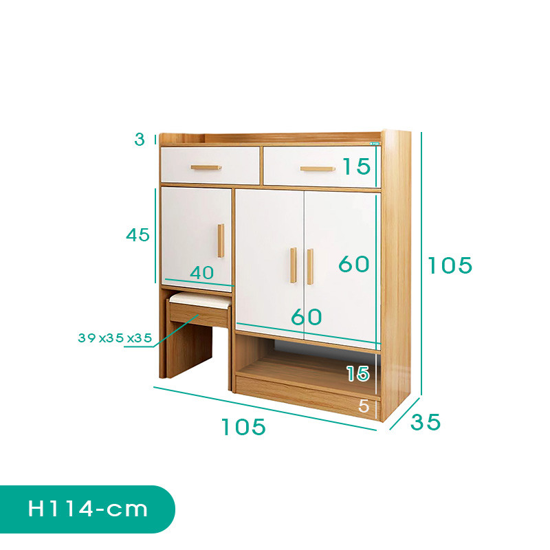 جاکفشی اسمردیس مدل H114 - MDF