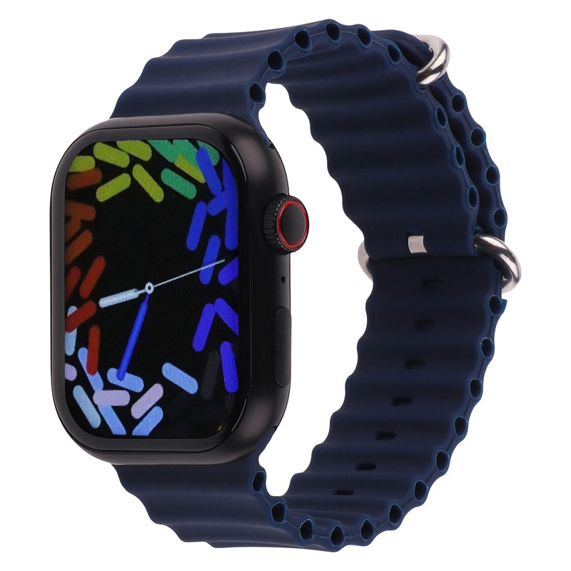 ساعت هوشمند مدل WS08 دارای قابلیت های صفحه نمایش رنگی، صفحه نمایش لمسی، مکالمه و بند سیلیکونی ساعت هوشمند مدل WS08 دارای قابلیت های صفحه نمایش رنگی، صفحه نمایش لمسی، مکالمه و بند سیلیکونی