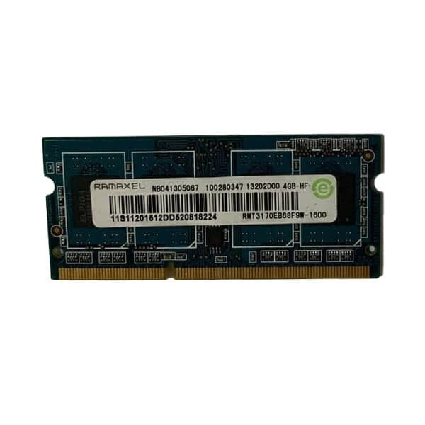 رم لپ تاپ DDR3 تک کاناله 1600 مگاهرتز 12800 رامکسل مدل PC3L ظرفیت 4 گیگابایت