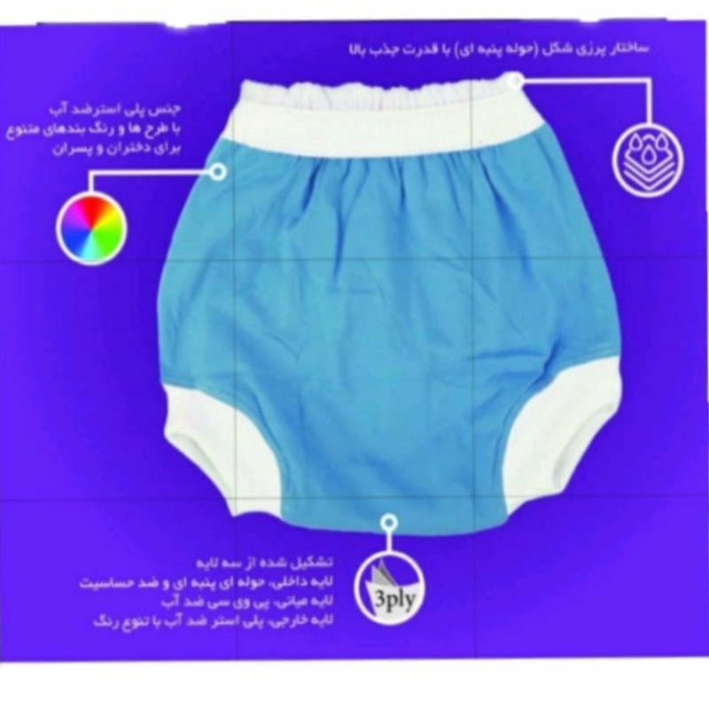 شورت آموزشی کودک مدل مارلی کد 66