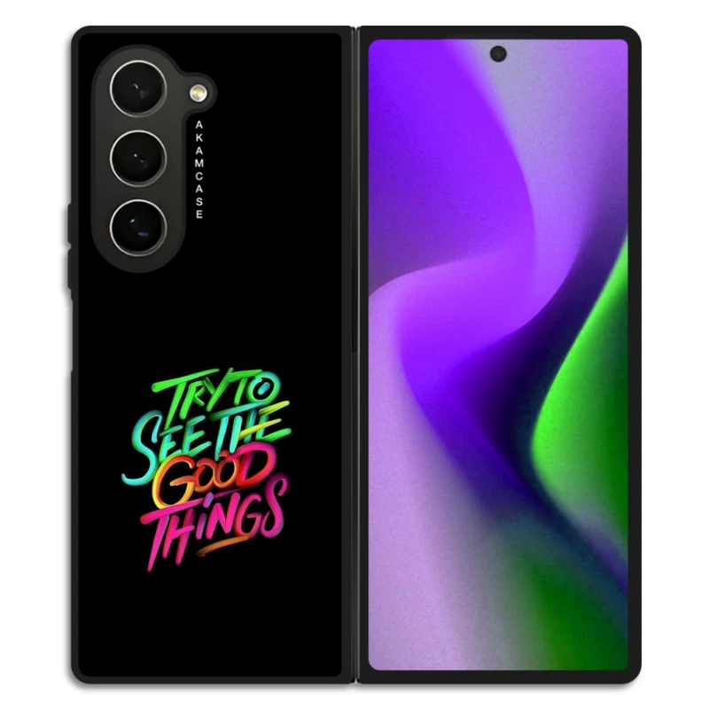 کاور آکام مدل AMC-WSGZFOLD6-NEON-4 مناسب برای گوشی موبایل سامسونگ Galaxy Z Fold 6