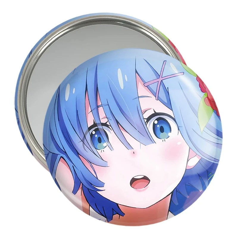 آینه جیبی خندالو مدل رم انیمه ری زیرو ReZero  کد 12838