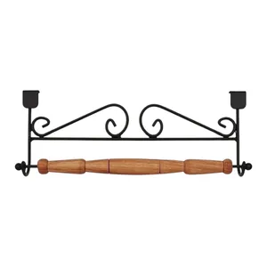 آویز حوله مدل کابینتی چوبی کد HS1