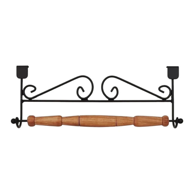 آویز حوله مدل کابینتی چوبی کد HS1