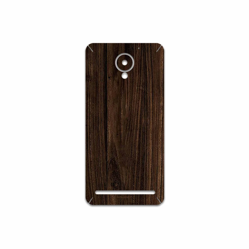 برچسب پوششی ماهوت مدل Dark Walnut Wood مناسب برای گوشی موبایل لنوو Vibe C2