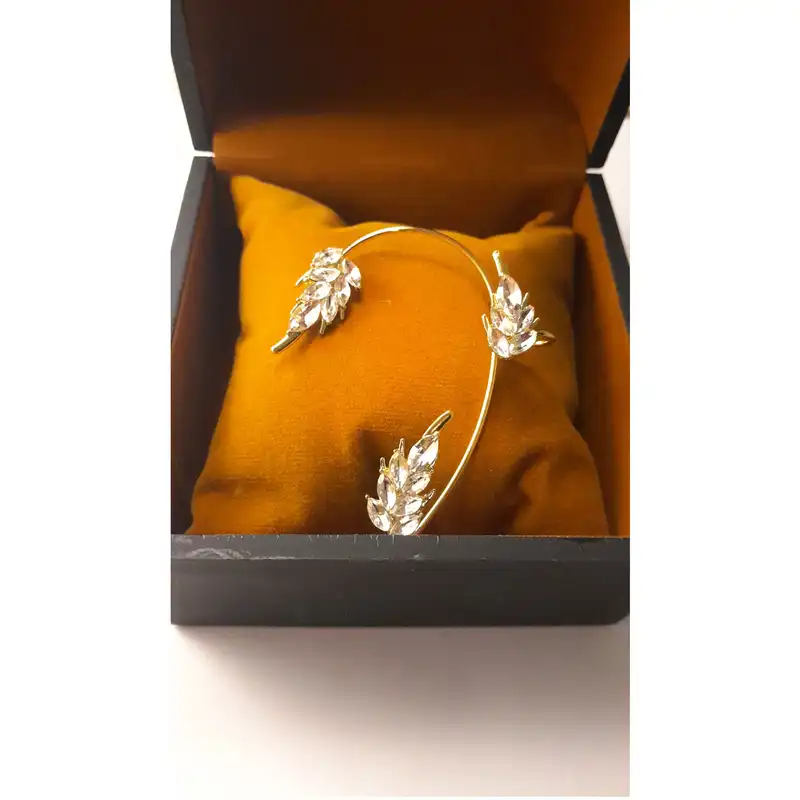 گوشواره زنانه مدل برگ کد Ecns10L