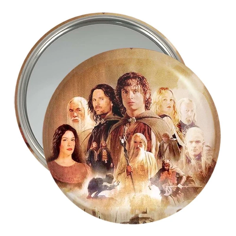 آینه جیبی خندالو طرح ارباب حلقه ها کد 4761