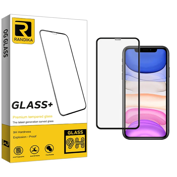 محافظ صفحه نمایش راندیکا مدل Gld مناسب برای گوشی موبایل اپل iPhone xr