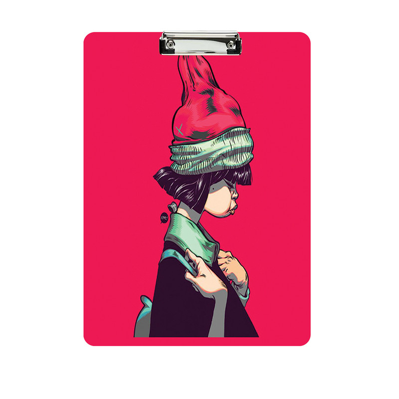 تخته شاسی طرح دختر کد 127سایز A4