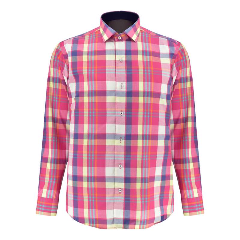 پیراهن آستین بلند مردانه مدل M2521