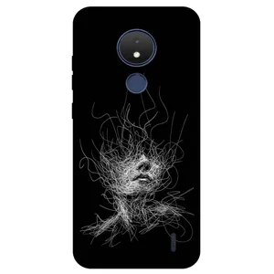 Megafone Face Sketch 7423 Cover For Nokia C21