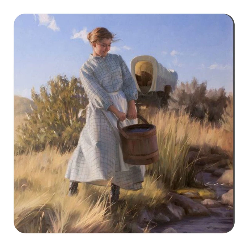 مگنت طرح دختر روستایی کد wmg2900